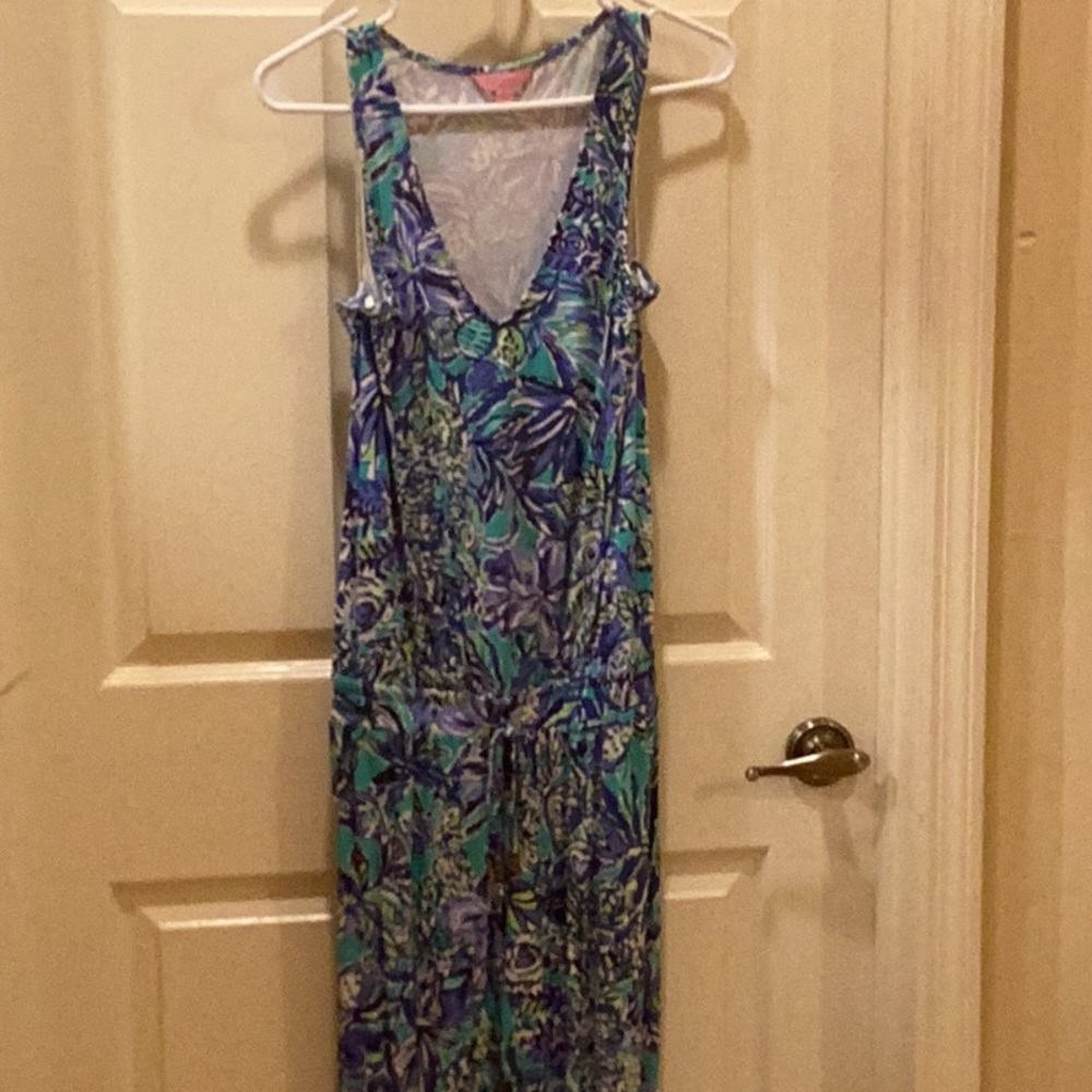 Lilly Pulitzer Paulina jumpsuit.